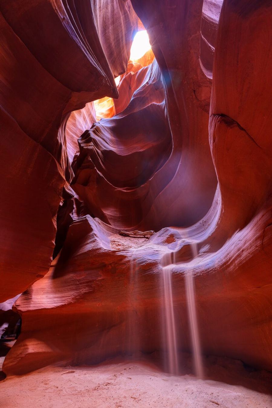 Canyons, Berge, Wüste, Nachthimmel – Page, Arizona