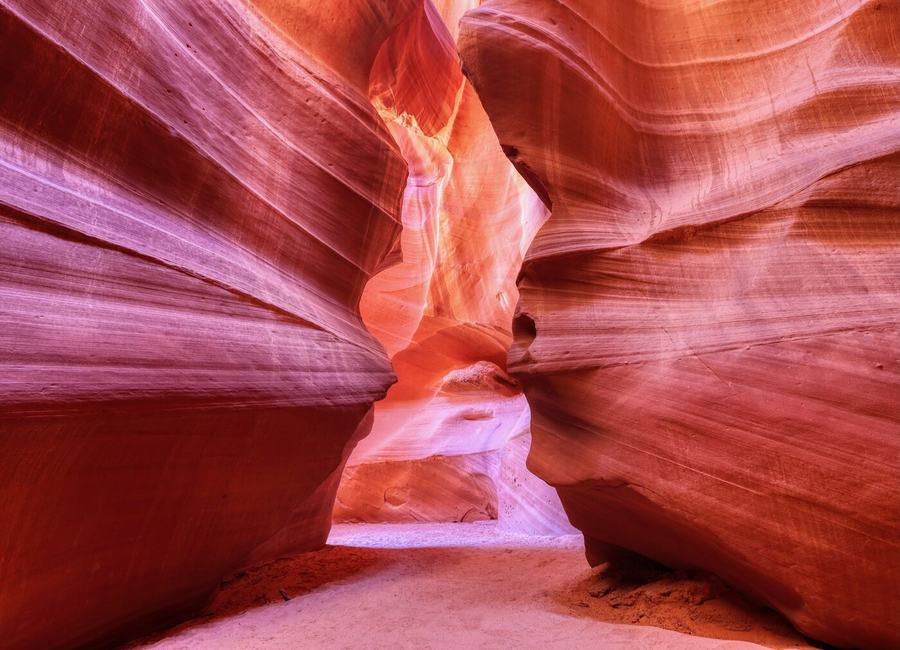 Canyons, Berge, Wüste, Nachthimmel – Page, Arizona