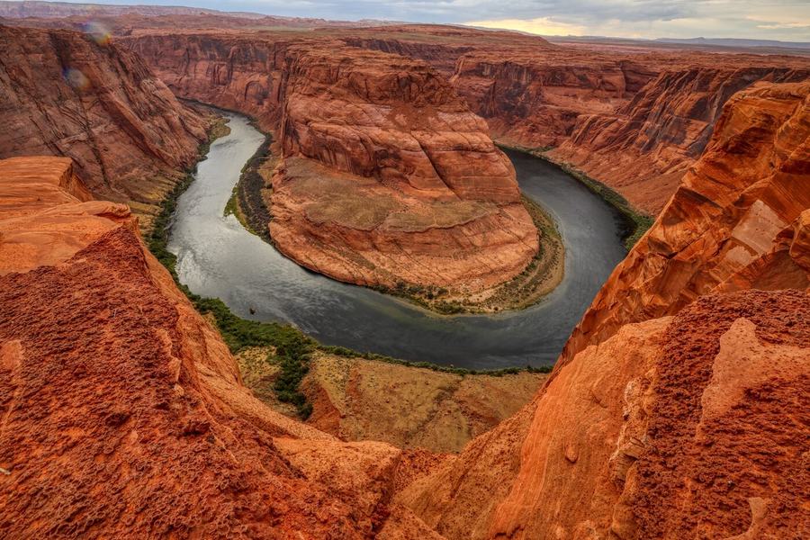 Canyons, Berge, Wüste, Nachthimmel – Page, Arizona