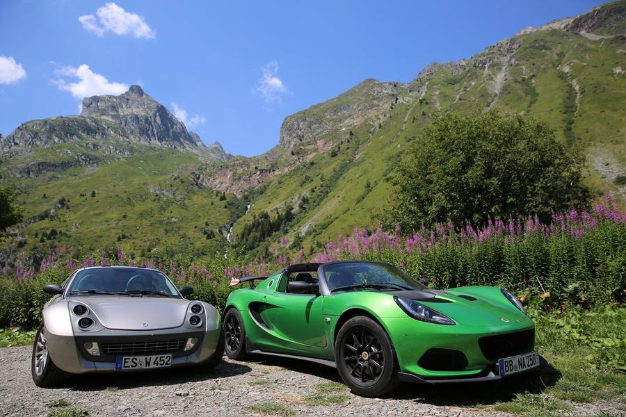 Lotus & Smart Roadster – Alpen