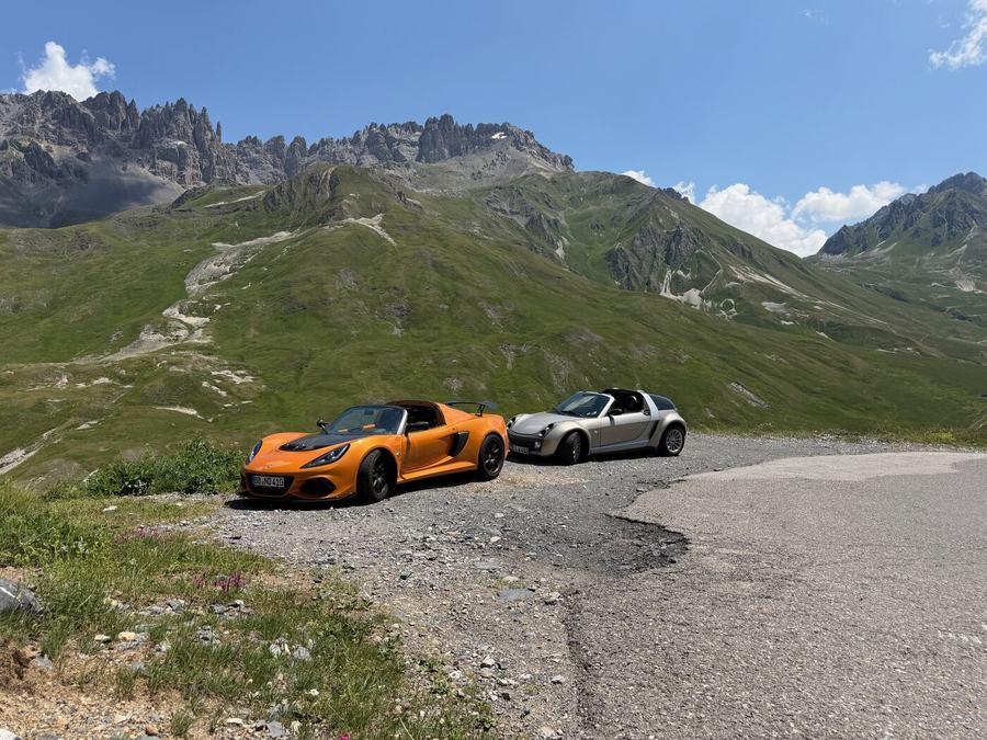 Lotus & Smart Roadster – Alpen