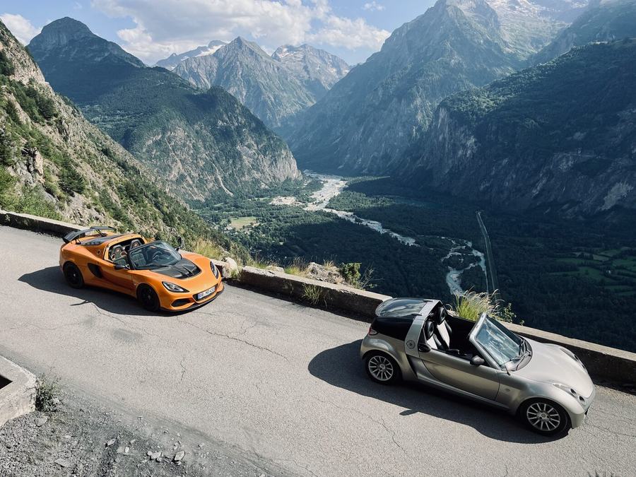 Lotus & Smart Roadster – Alpen